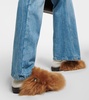 Journey shearling mules