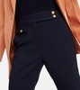 Renzo high-rise slim cropped pants