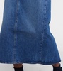 Peri denim maxi skirt