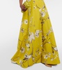 Ilana floral cotton faille gown