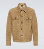 Suede field jacket