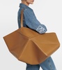 Puzzle Fold XL leather tote bag