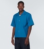 Virgin wool bowling shirt