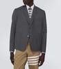 Shrunken Sack 4-Bar wool blazer