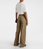 Eglitta cotton corduroy wide-leg pants