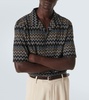 zigzag bowling shirt