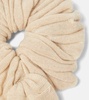 Cocooning cashmere scrunchie