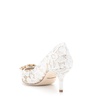 Bellucci embellished lace pumps