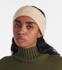 Cable-knit cashmere headband