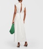 Wes pleated cotton poplin maxi dress