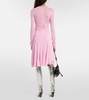 Rosemagd asymmetric jersey midi dress