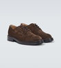 Suede Derby shoes