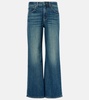 Marlene mid-rise wide-leg jeans