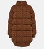 Ovatta wool and cashmere down jacket