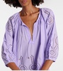 Ashley embroidered cotton kaftan