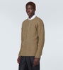 Aran wool-blend sweater