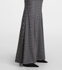 Houndstooth gown