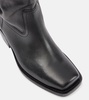 Ademe leather cowboy boots