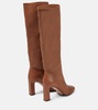 Manzoni leather knee-high boots