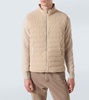 Quilted down vest