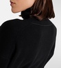 Wool, cashmere and silk turtleneck sweater