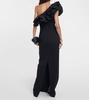 Chloe one-shoulder gown