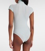 Striped bodysuit