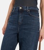 Scout high-rise wide-leg jeans