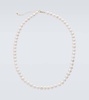 14kt gold necklace with freshwater pearls