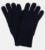 Cashmere and silk gloves