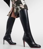 Pumppie Botta leather knee-high boots