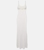 Robe Maille Oranger ribbed-knit maxi dress