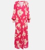 Luella printed maxi dress