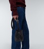 Leather shoulder bag