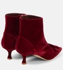 Baylow velvet ankle boots