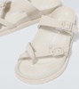 III Mayari suede and leather sandals