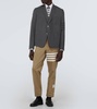 Shrunken Sack 4-Bar wool blazer