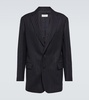 Blunt wool blazer