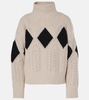 Grady cable-knit wool sweater