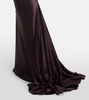 Satin maxi skirt 