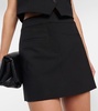 Wool-blend miniskirt 