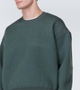 Rib-knit sweatshirt 