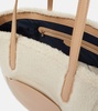 Sesia Large shearling tote bag