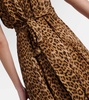 Lou cheetah-print maxi dress