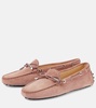 Suede loafers