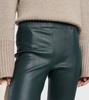 JP Twenty leather flared pants