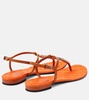 Gucci Signoria leather thong sandals