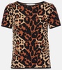 Shoert leopard-print top