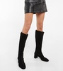 Saint Honore suede knee-high boots