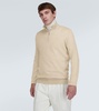 Mezzocollo Roadster cashmere half-zip sweater